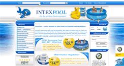 Desktop Screenshot of intexpool.de